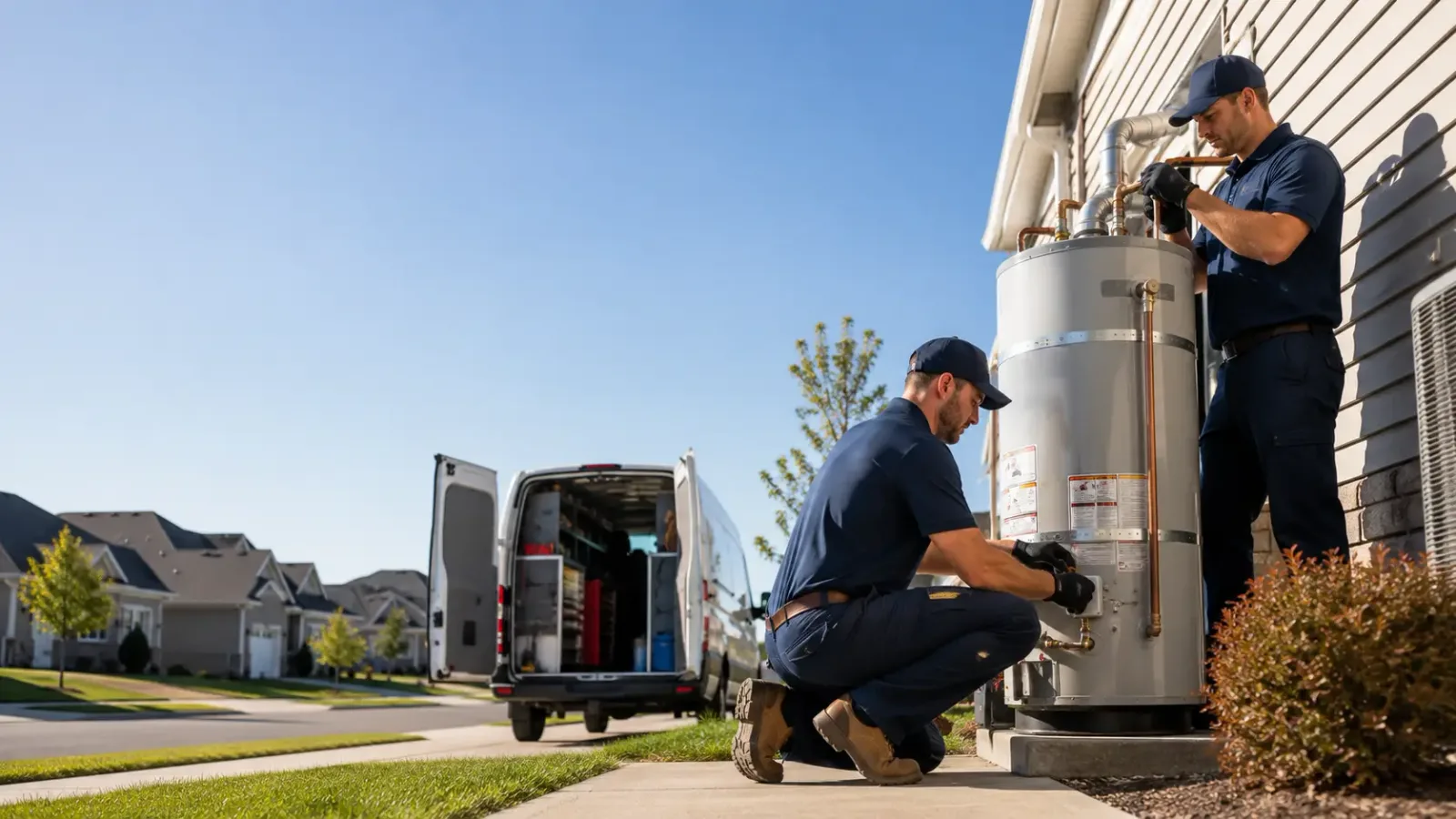 Water Heater Installation in Bisbee, ND